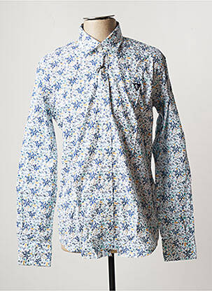 Chemise manches longues manches longues blanc CAMBERABERO homme