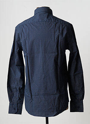 Chemise manches longues imprimé fantaisie bleu CAMBERABERO homme