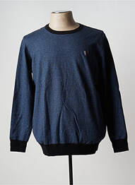 Pull stretch manches longues bleu CAMBERABERO homme