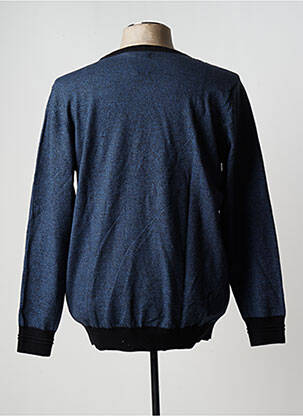 Pull stretch manches longues bleu CAMBERABERO homme
