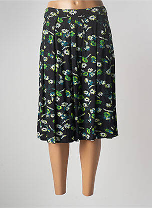 Jupe mi-longue stretch noir PRETTY VACANT femme