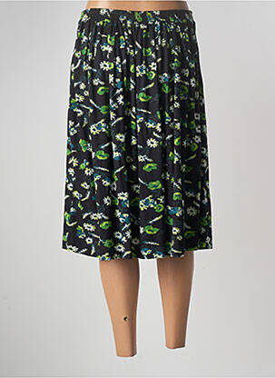 Jupe mi-longue stretch noir PRETTY VACANT femme