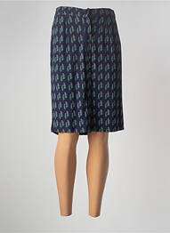 Jupe mi-longue stretch bleu PRETTY VACANT femme