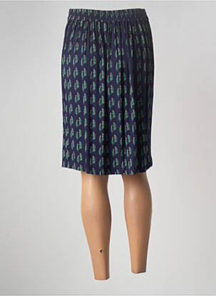 Jupe mi-longue taille normale bleu PRETTY VACANT femme