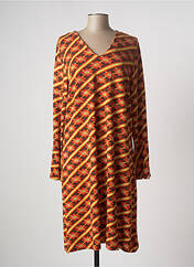 Robe mi-longue orange PRETTY VACANT pour femme seconde vue