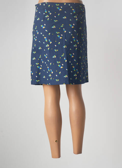 Jupe mi-longue bleu PRINCESSE NOMADE pour femme