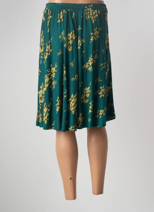 Jupe mi-longue vert PRETTY VACANT pour femme