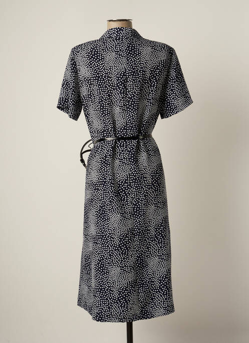 Robe mi-longue bleu GRIFFON pour femme