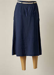 Jupe mi-longue bleu GRIFFON pour femme seconde vue