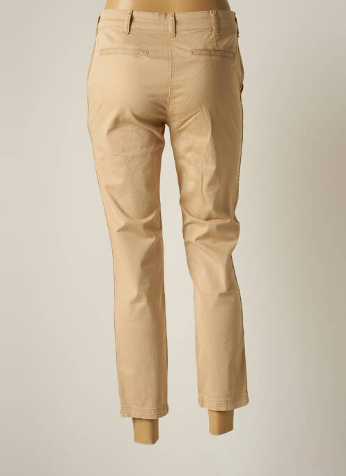 Pantalon 7/8 beige 7 SEASONS pour femme