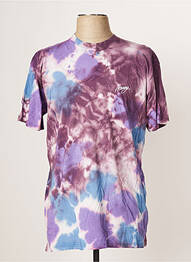 T-shirt coupe cintrée manches courtes violet WRUNG homme