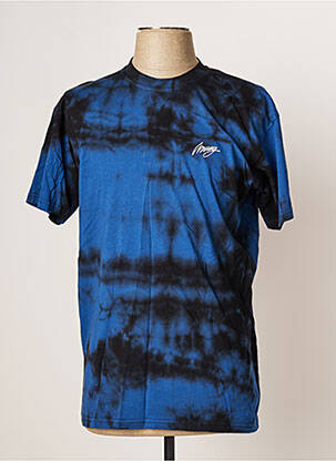 T-shirt coupe cintrée manches courtes bleu WRUNG homme
