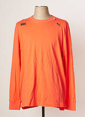 T-shirt orange PUMA pour homme seconde vue