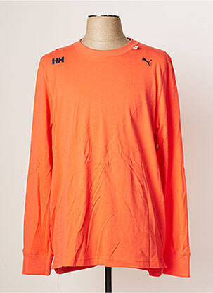 T-shirt orange PUMA pour homme