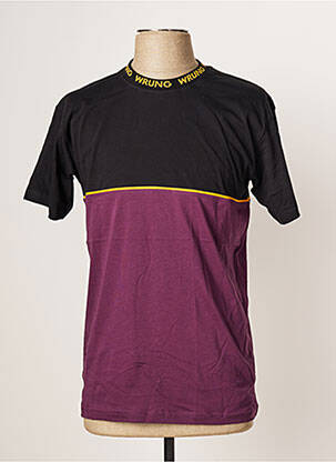 T-shirt violet WRUNG pour homme