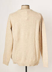 Pull beige SELECTED pour homme seconde vue