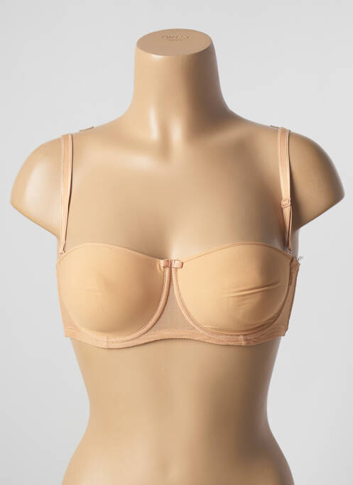 Soutien-gorge effet matière satinée haut soutien-gorge balconnet chair BARBARA femme