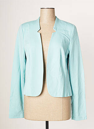 Veste chic col v bleu FRANK WALDER femme