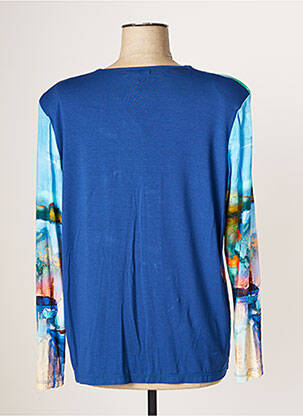 Veste casual epaulette bleu JUPER femme
