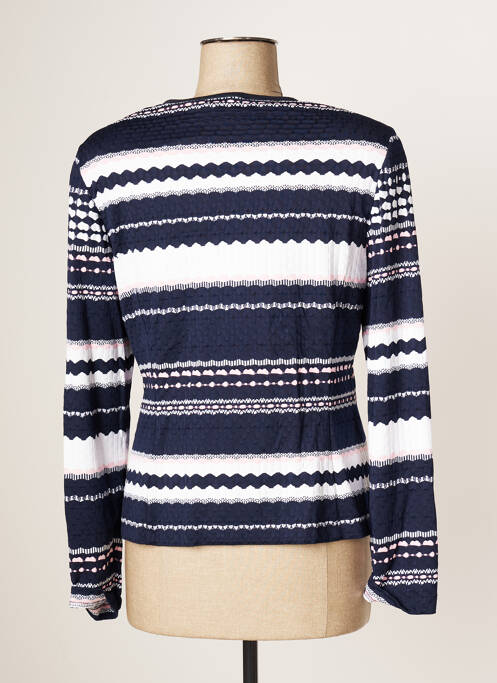 Veste casual bleu FRANK WALDER pour femme