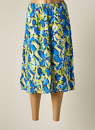 Jupe mi-longue taille normale bleu SOMMERMANN femme