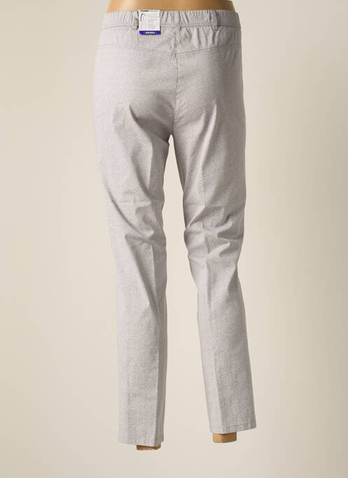 Pantalon slim gris FRANK WALDER pour femme