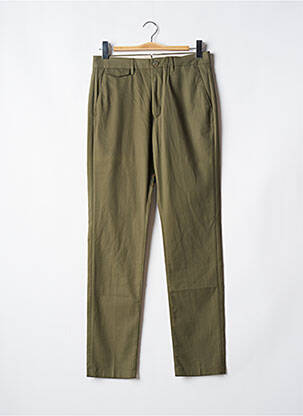 Pantalon droit vert CLOSED pour homme