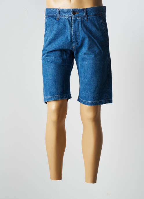 Short multipoches taille normale bleu BLOTTER ATELIER homme