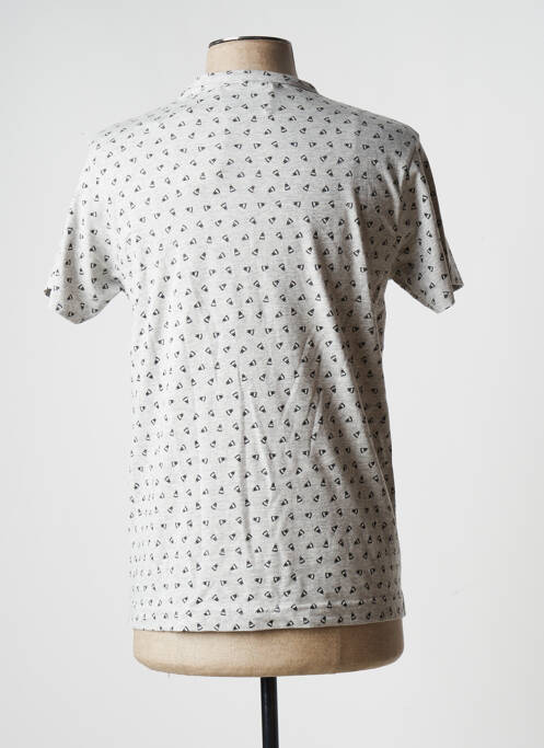 T-shirt gris BLOTTER ATELIER pour homme