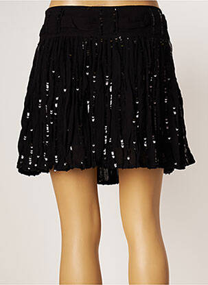 Jupe courte coupe évasée noir SUNDRESS femme