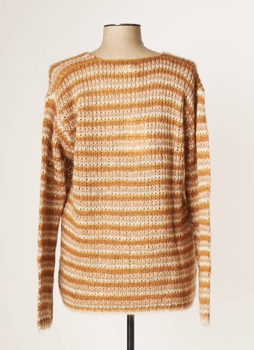 Pull orange MAISON HOTEL pour femme