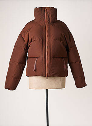 Doudoune poches sans capuche marron EMBASSY OF BRICKS AND LOGS femme