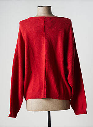 Pull stretch manches longues rouge BANANA MOON femme
