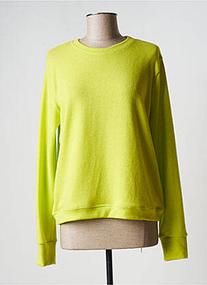 Pull stretch manches longues vert BANANA MOON femme