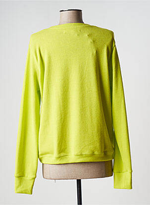 Pull stretch manches longues vert BANANA MOON femme
