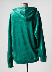 Sweat-shirt à capuche vert BANANA MOON pour femme seconde vue