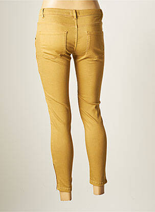 Pantalon 7/8 stretch taille normale beige IKKS femme