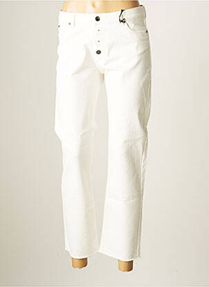 Jeans coupe droite blanc IKKS pour femme