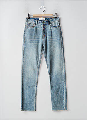 Jeans coupe slim slim taille haute bleu IKKS femme
