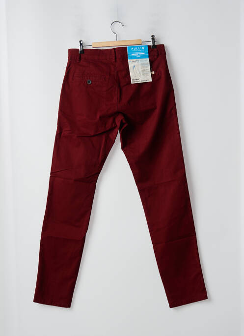 Pantalon chino rouge PULL IN pour homme