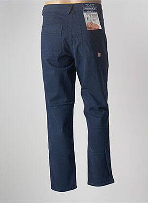 Pantalon chino stretch taille normale bleu PULL IN homme