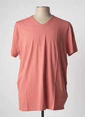 T-shirt orange IKKS pour homme seconde vue