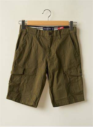 Bermuda vert BRUCE & BUTLER  homme