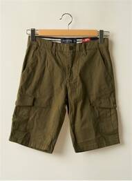 Bermuda vert BRUCE & BUTLER  homme