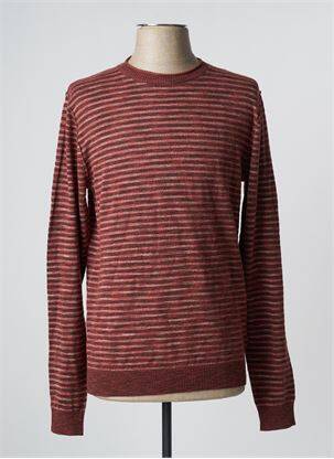 Pull marron JACK & JONES homme