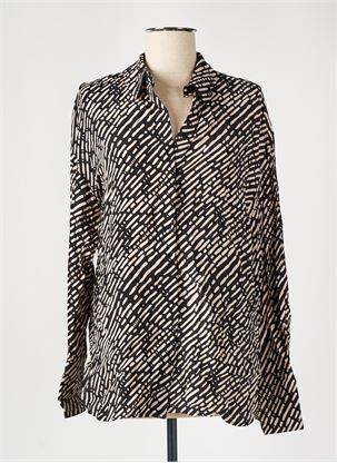 Chemisier noir MANGO femme