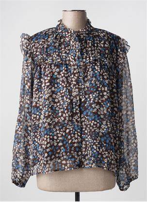 Blouse bleu MANGO femme