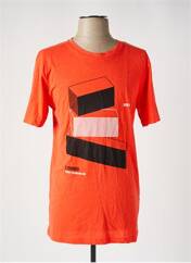 T-shirt orange JACK & JONES pour homme seconde vue