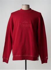 Sweat-shirt rouge TOMMY HILFIGER pour homme seconde vue