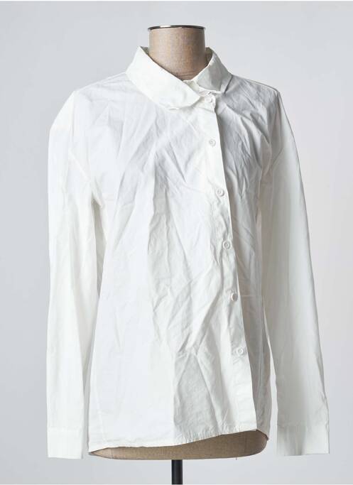 Blouse blanc DEUX. BY ELINE DE MUNCK pour femme